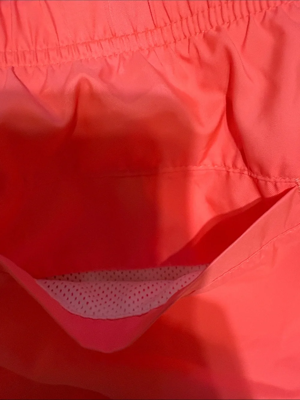 Jordan Men's Neon Coral swim trunks